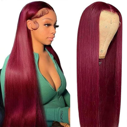 ⚡ Final Hours – Up to 80% Off🌷💥Straight HD Transparent Lace Front Wigs Human Hair