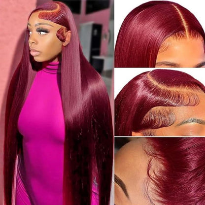⚡ Final Hours – Up to 80% Off🌷💥Straight HD Transparent Lace Front Wigs Human Hair