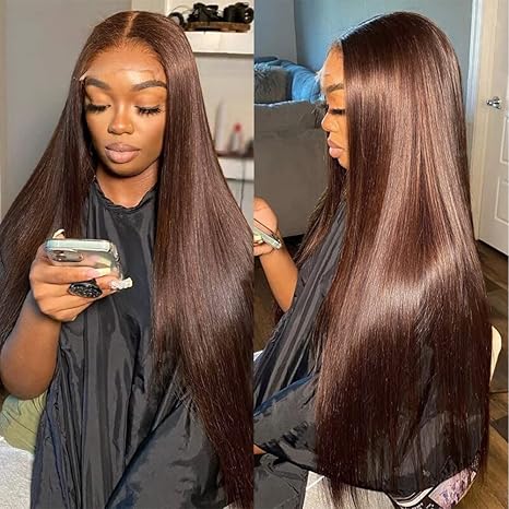 ⚡ Final Hours – Up to 80% Off🌷💥Straight HD Transparent Lace Front Wigs Human Hair