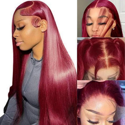 ⚡ Final Hours – Up to 80% Off🌷💥Straight HD Transparent Lace Front Wigs Human Hair