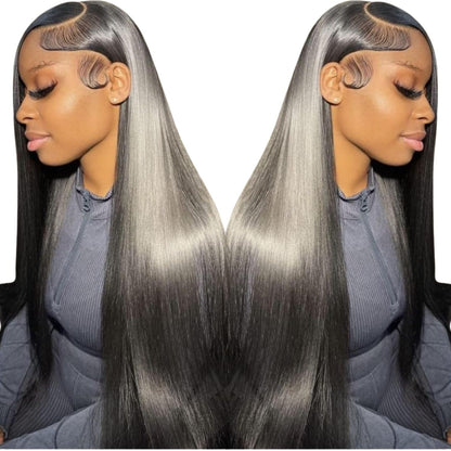 ⚡ Final Hours – Up to 80% Off🌷💥Straight HD Transparent Lace Front Wigs Human Hair
