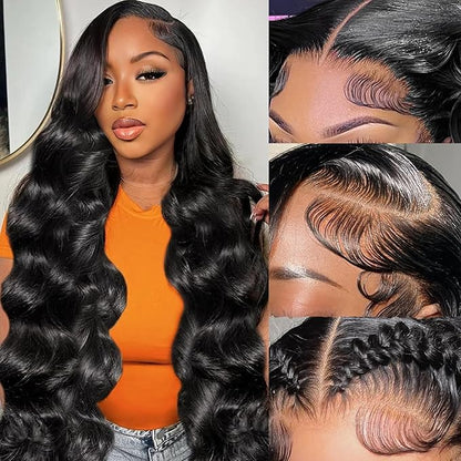 ⚡ Final Hours – Up to 80% Off🌷💥Straight HD Transparent Lace Front Wigs Human Hair