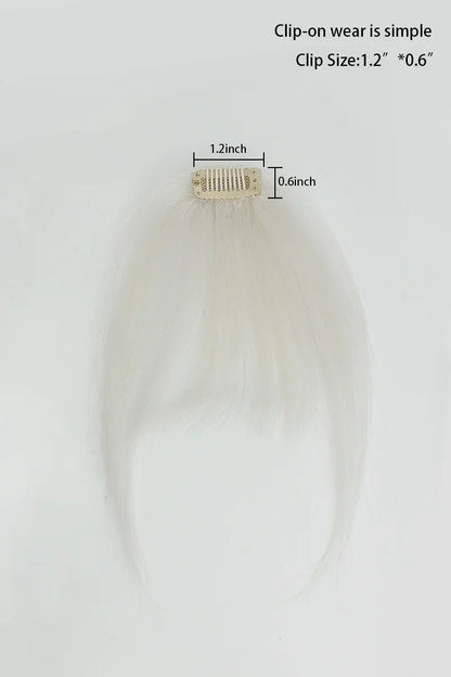 Annie Handmade Human Hair Bangs