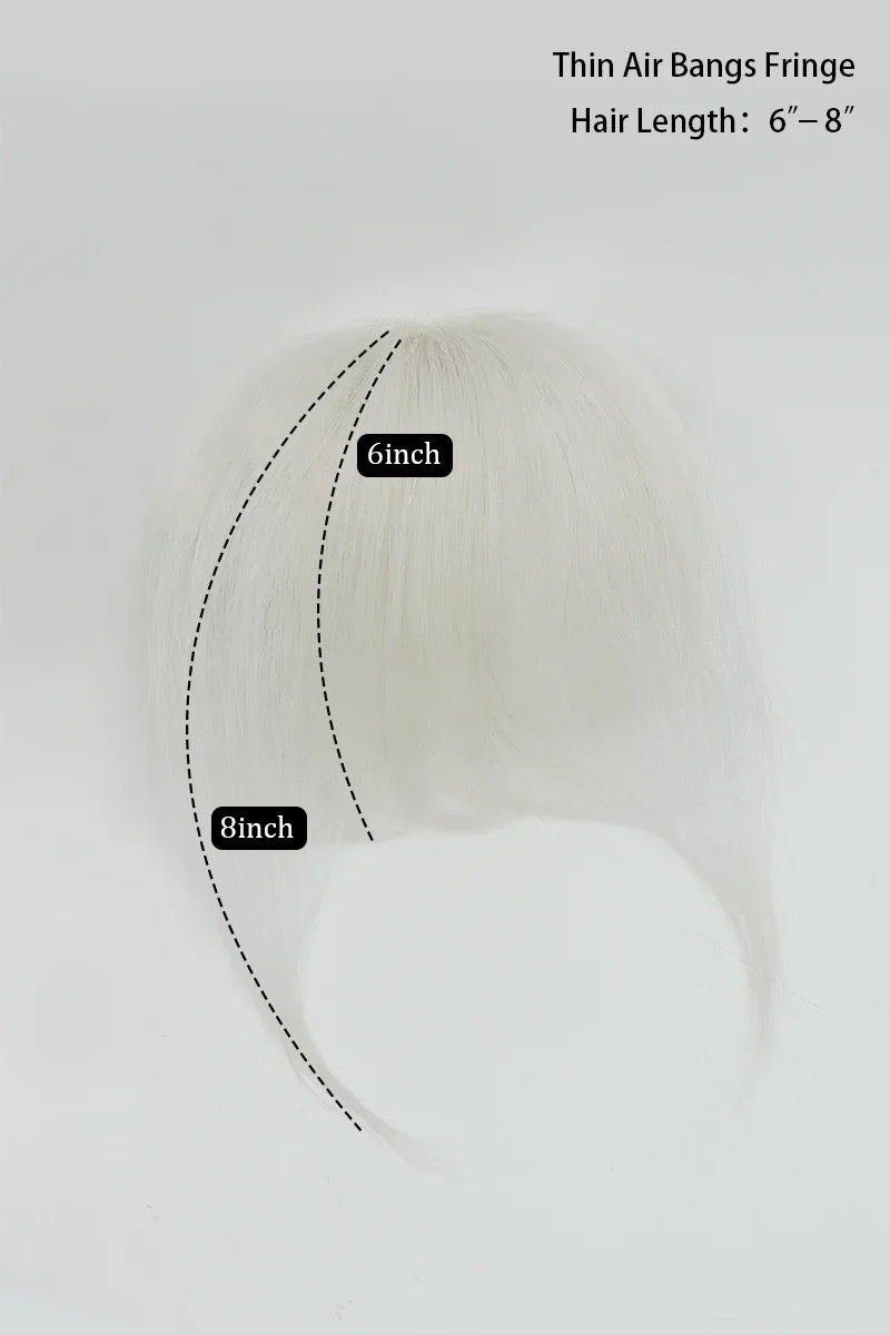 Annie Handmade Human Hair Bangs